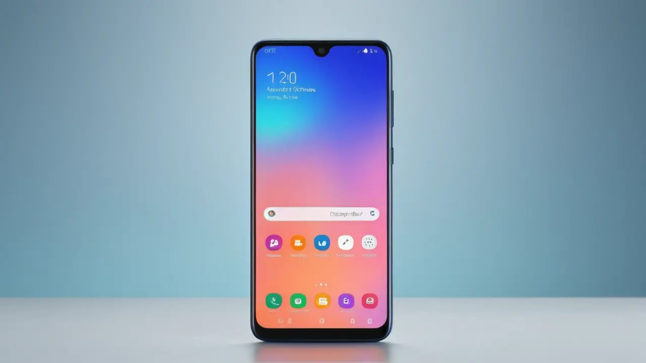 Ilustración vectorial de la tecnología de un smartphone