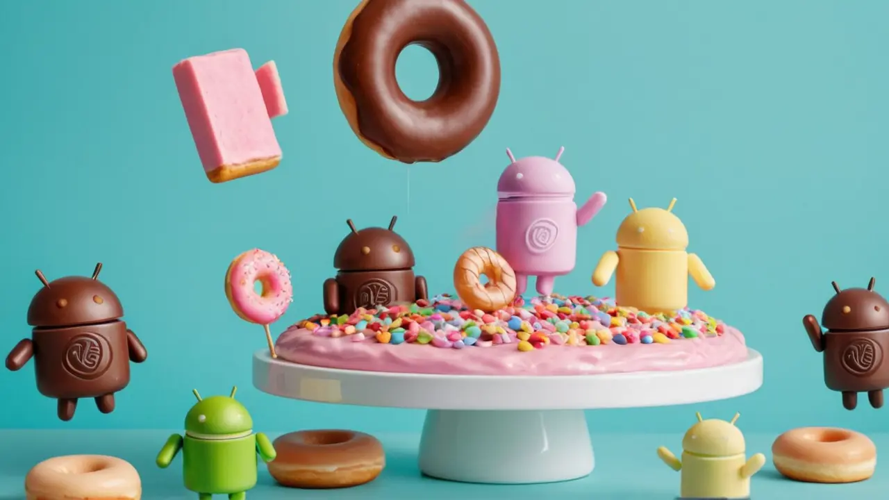 La evolución de Android a través de postres