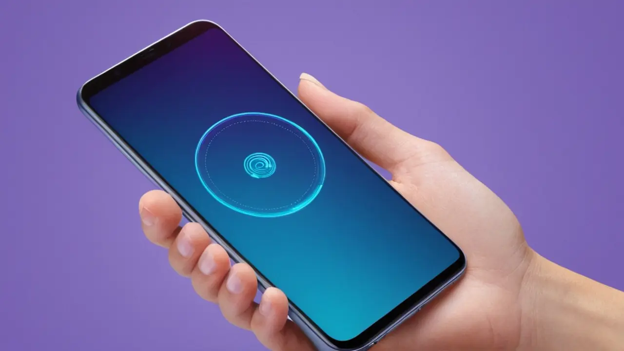 Ilustración de un smartphone moderno y potente