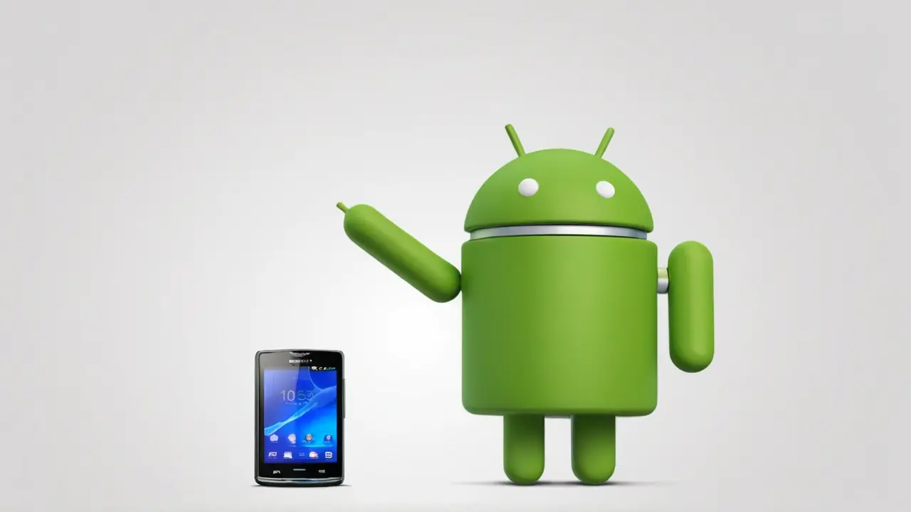 Ilustración vectorial corporativa de Sony y Android