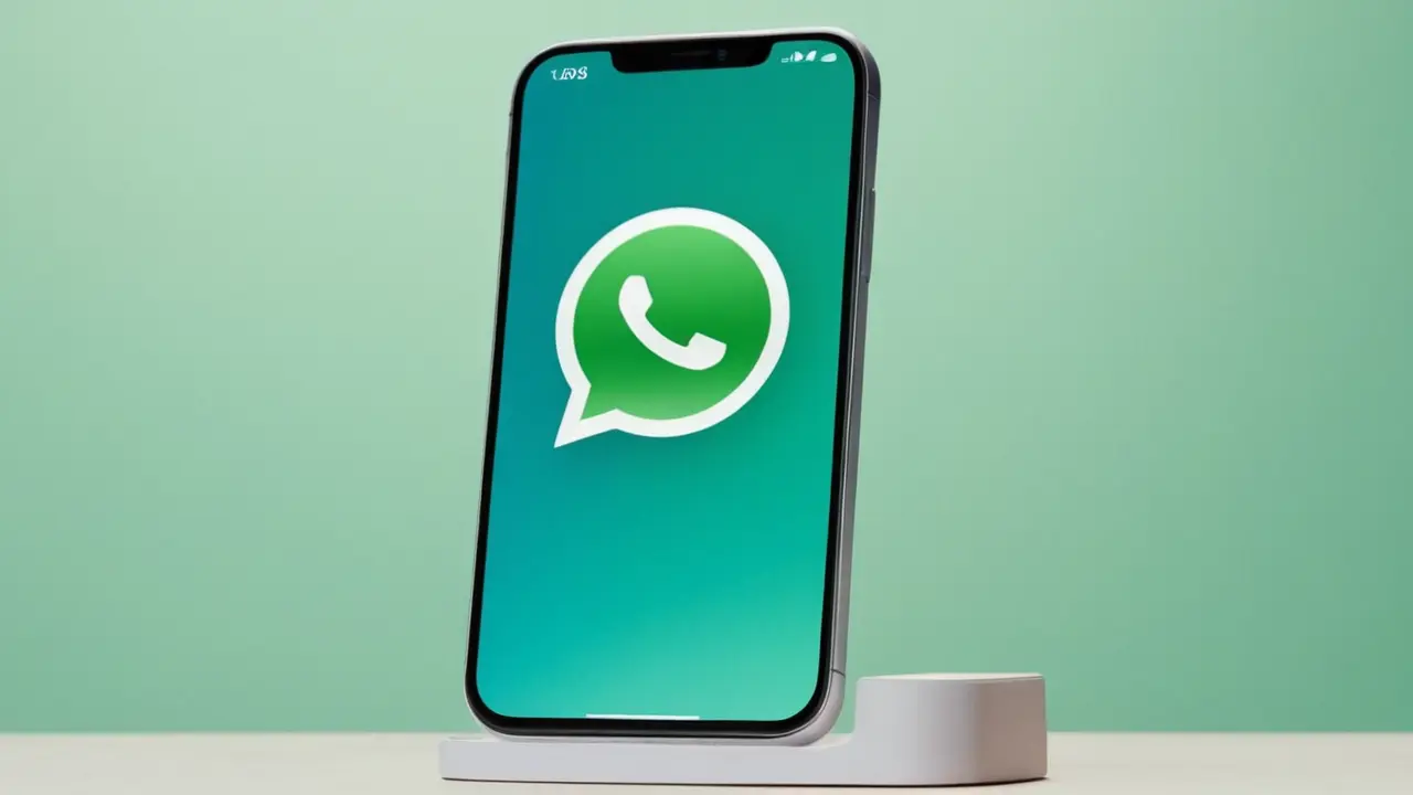 Ilustración de un chat de voz móvil