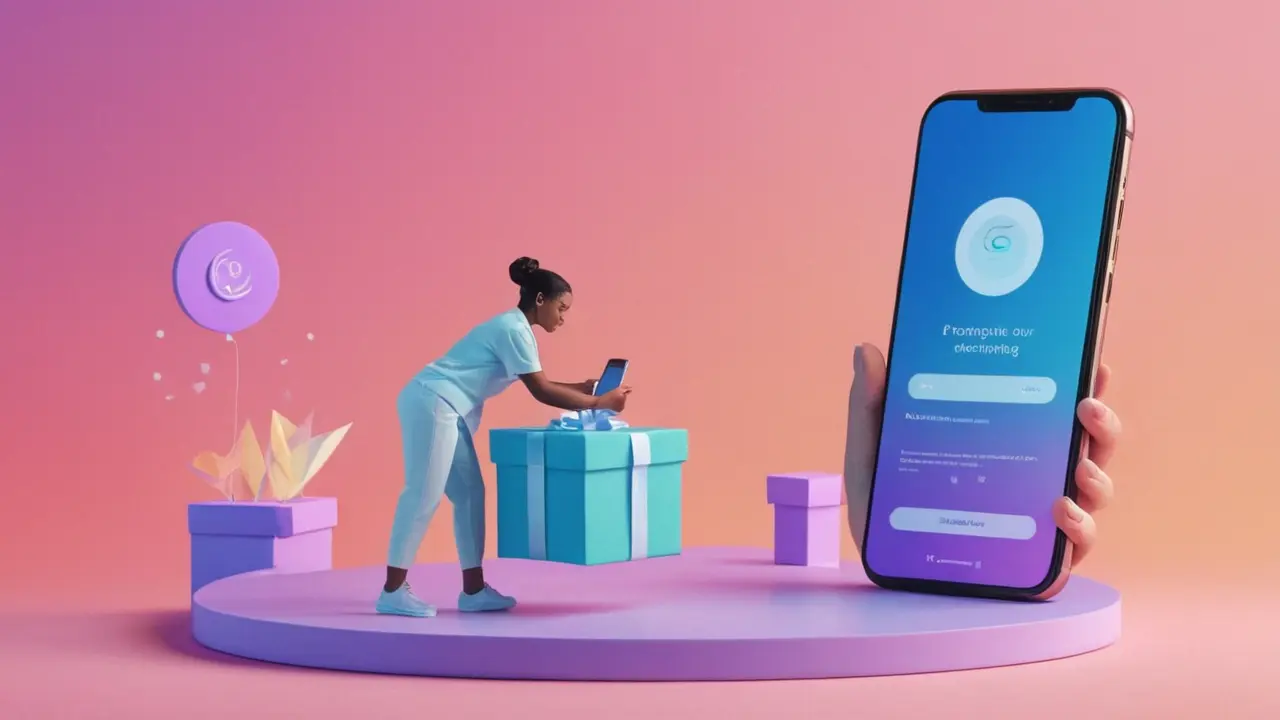 Canjeando un código por recompensas virtuales