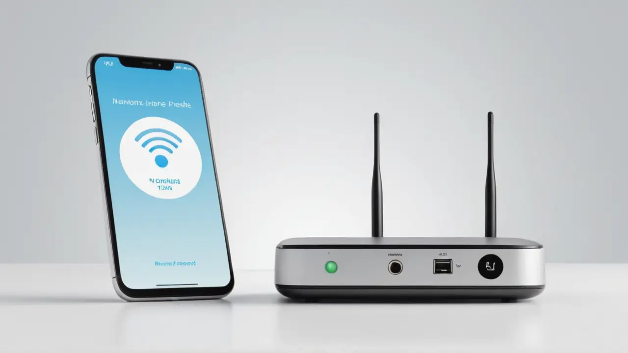 Ilustración de gestión de seguridad del router