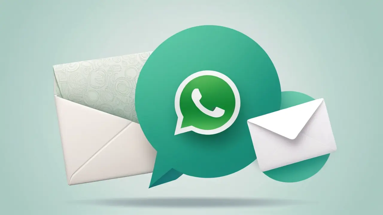 Gráfico de integración entre email y WhatsApp