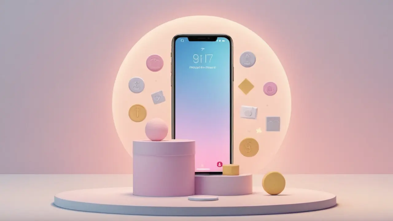 Ilustración sobre estrategia y recompensas digitales