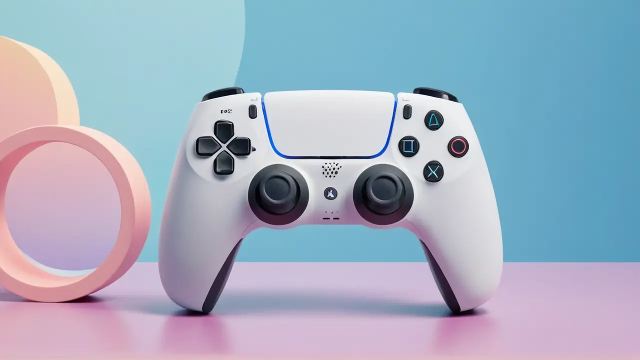 Diseño minimalista de control y móvil conectados