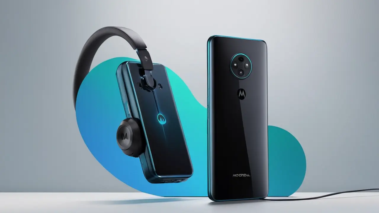Smartphone Motorola con audio y diseño minimalistas