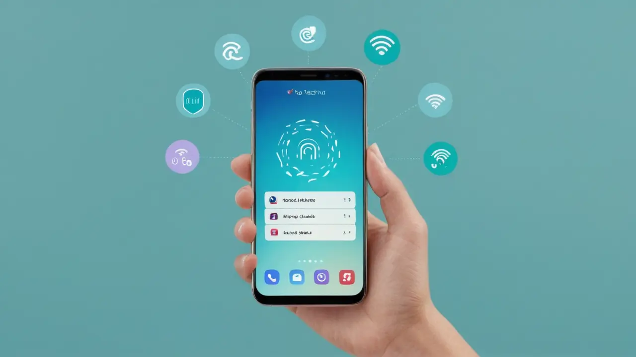 Gráfico de funciones de un smartphone