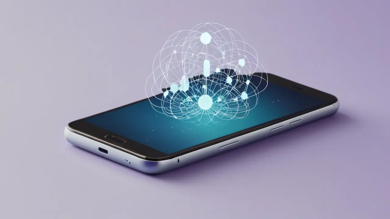 Ilustración moderna sobre la conectividad 5G