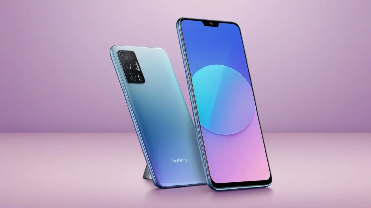 Diseño vectorial de un smartphone moderno