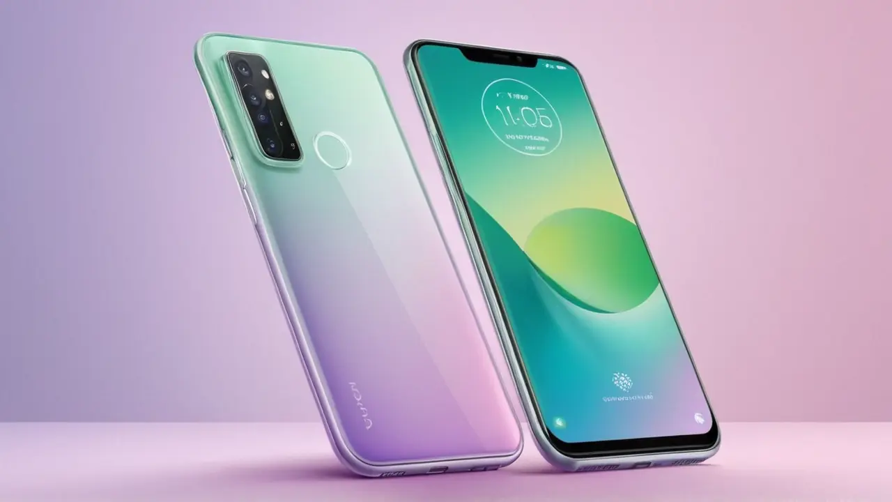 Ilustración de smartphone protegido para el 2025