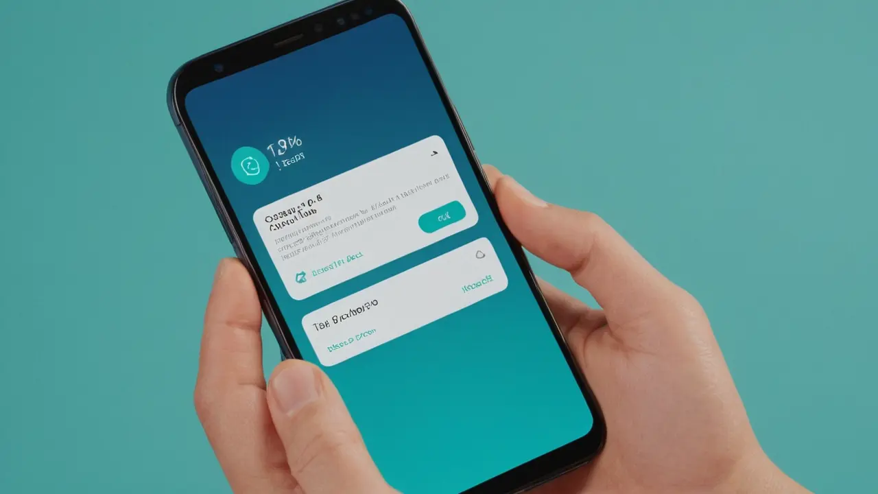Ilustración de reseteo de fábrica de smartphone
