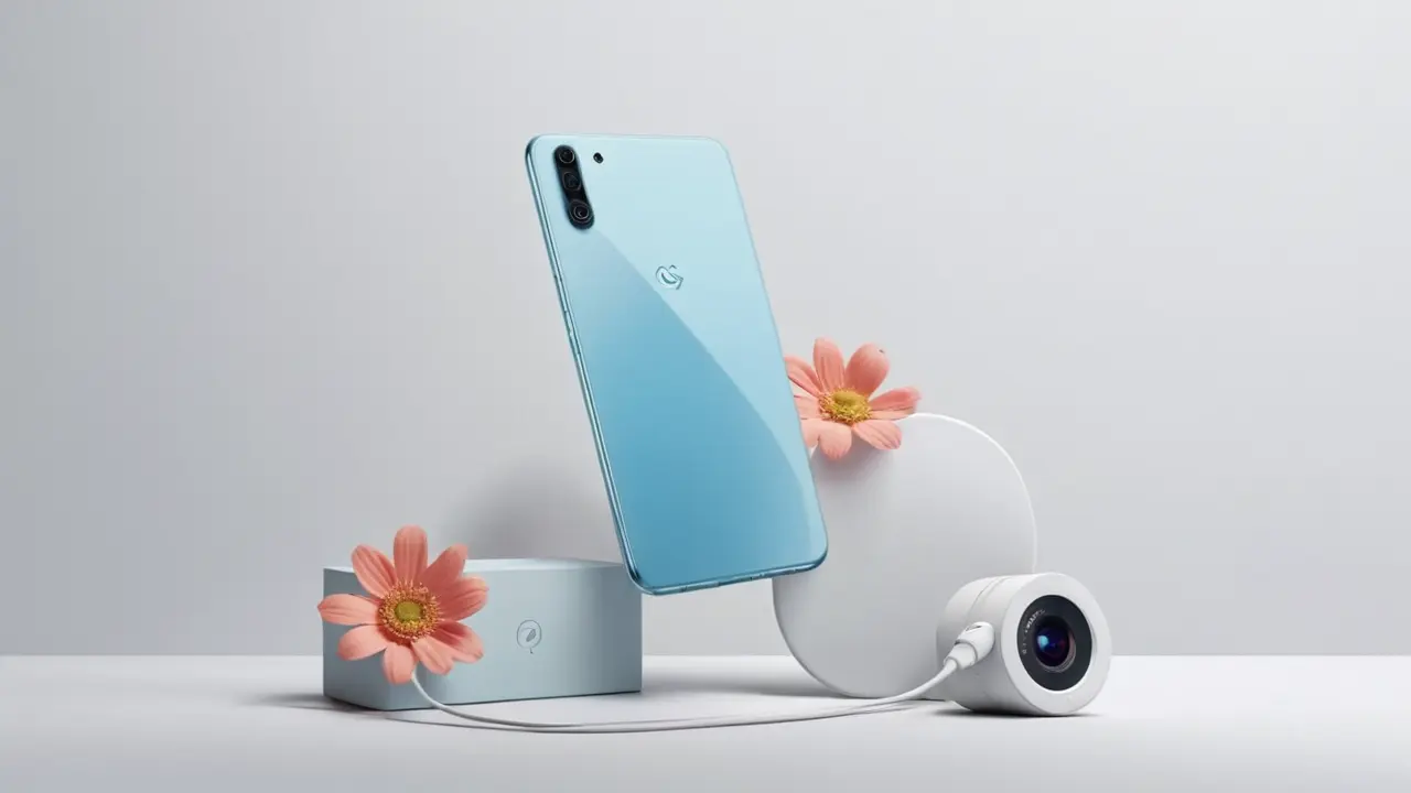 Smartphone con potente cámara y carga rápida