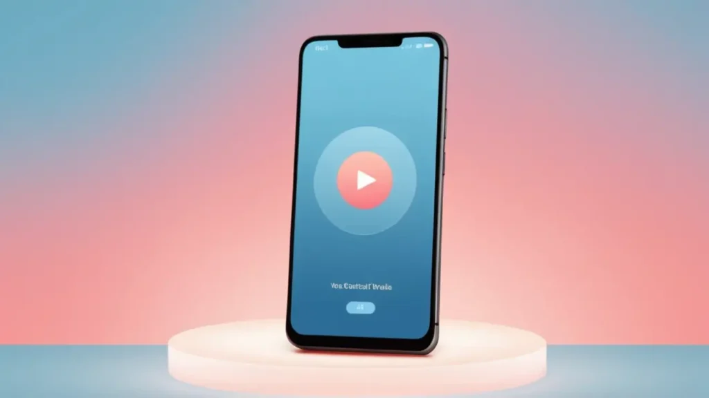 Presentación corporativa de un smartphone