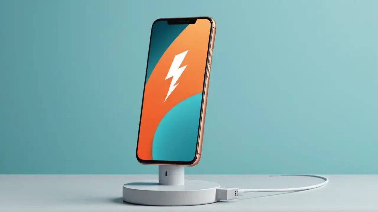 Teléfono minimalista con carga ultra rápida
