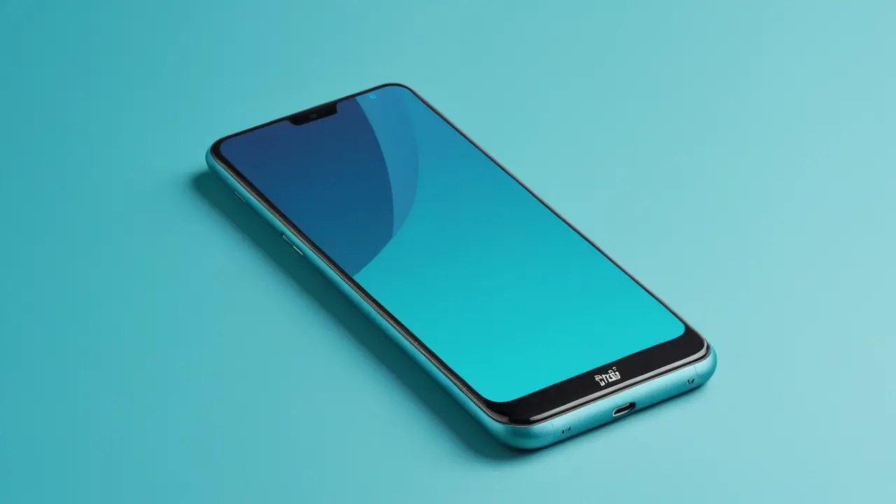 Ilustración de un smartphone y sus funciones