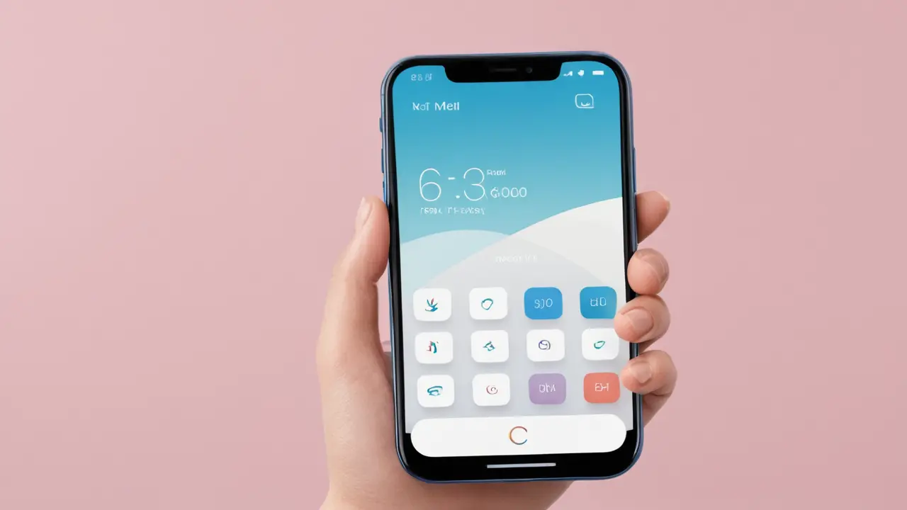 Ilustración de un móvil mostrando el IMEI