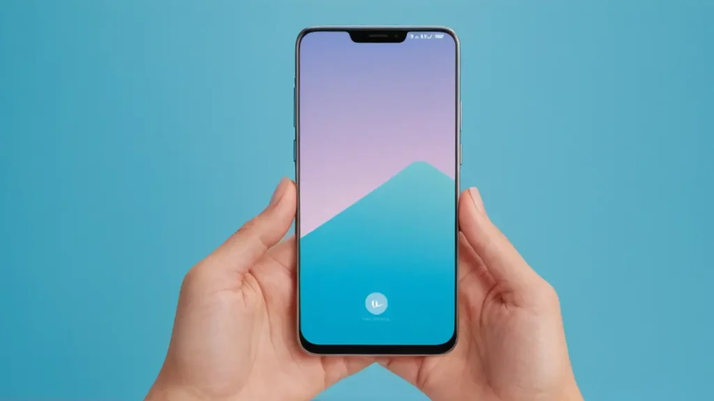 Ilustración de un smartphone minimalista con desventajas