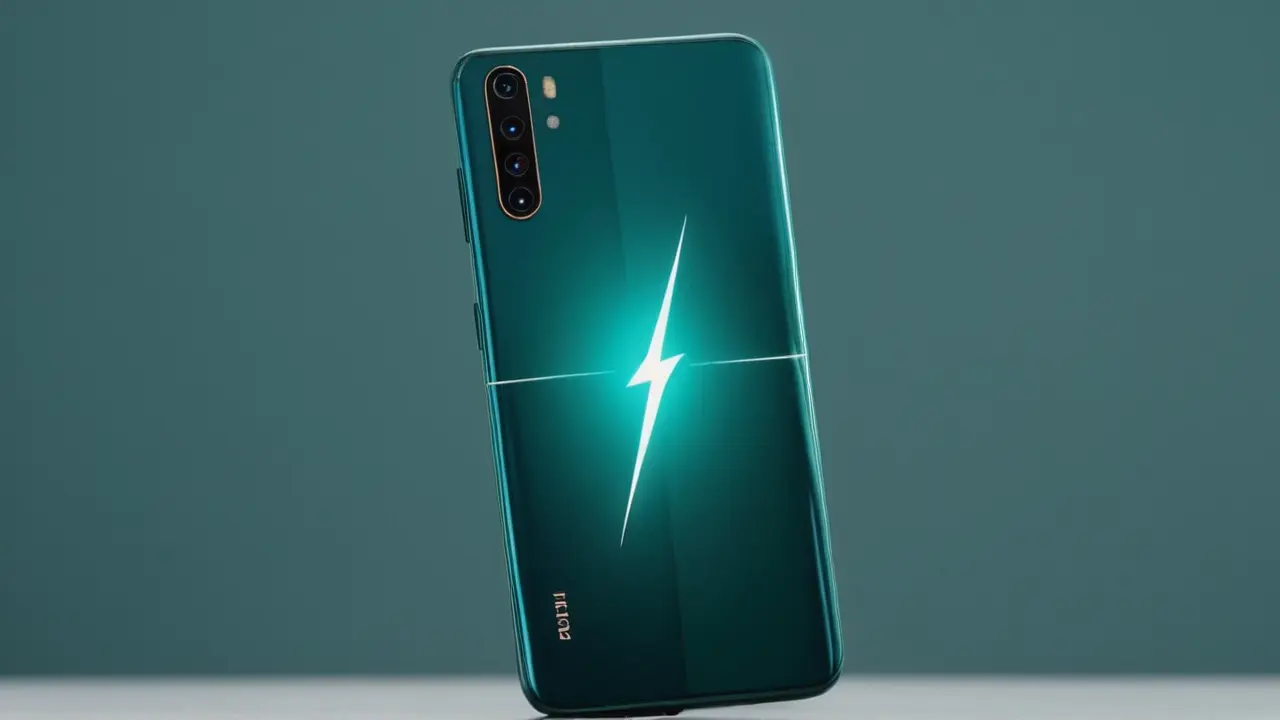 Smartphone potente con diseño tecnológico y moderno