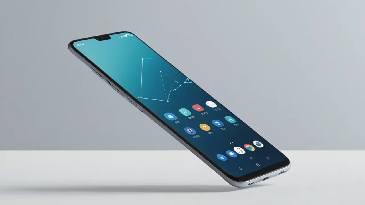 Smartphone minimalista con procesador MediaTek