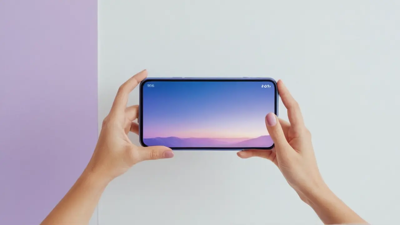 Diseño vectorial de un smartphone moderno