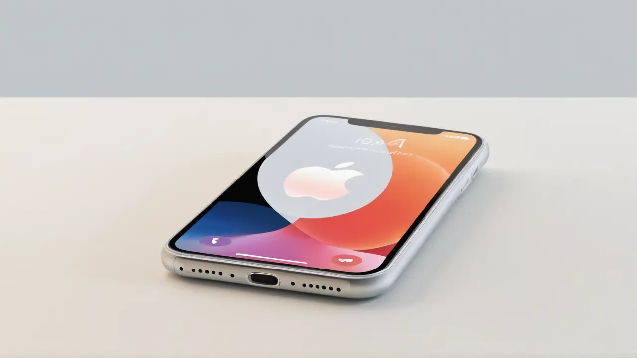 Ilustración de iPhone para un tutorial tecnológico