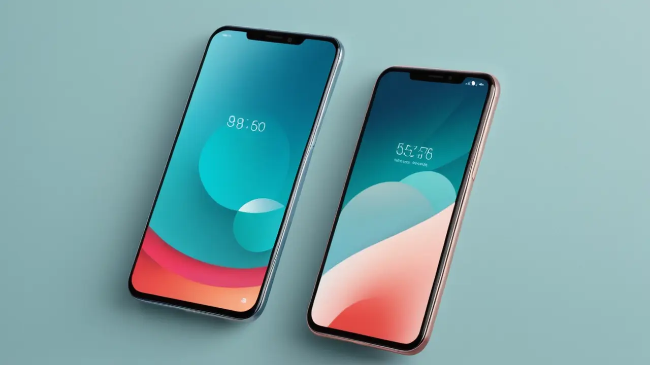 Diseño de smartphones con interacción de app