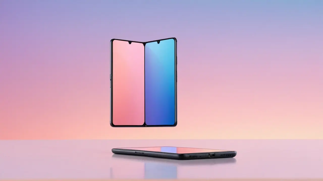 Diseño de smartphone plegable con cámara avanzada
