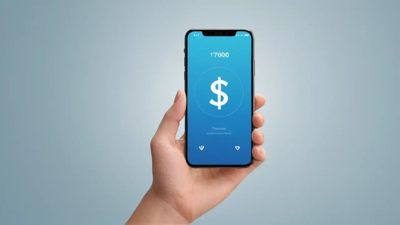 Ilustración minimalista del valor de un smartphone