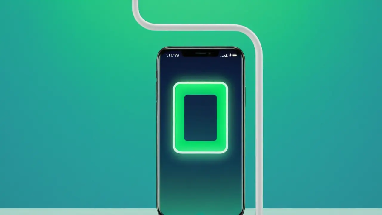 Ilustración de potencia y tecnología móvil