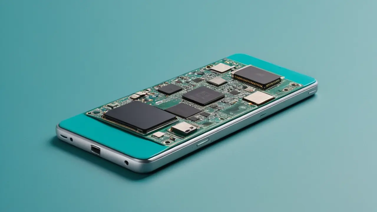 Despiece técnico de un smartphone moderno