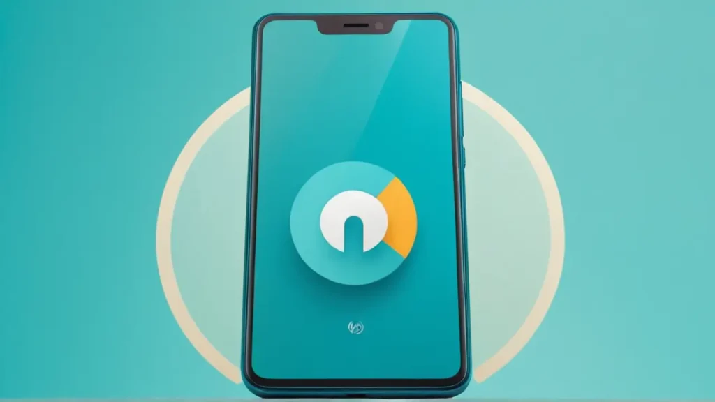 Ilustración de móvil con 5G y autonomía