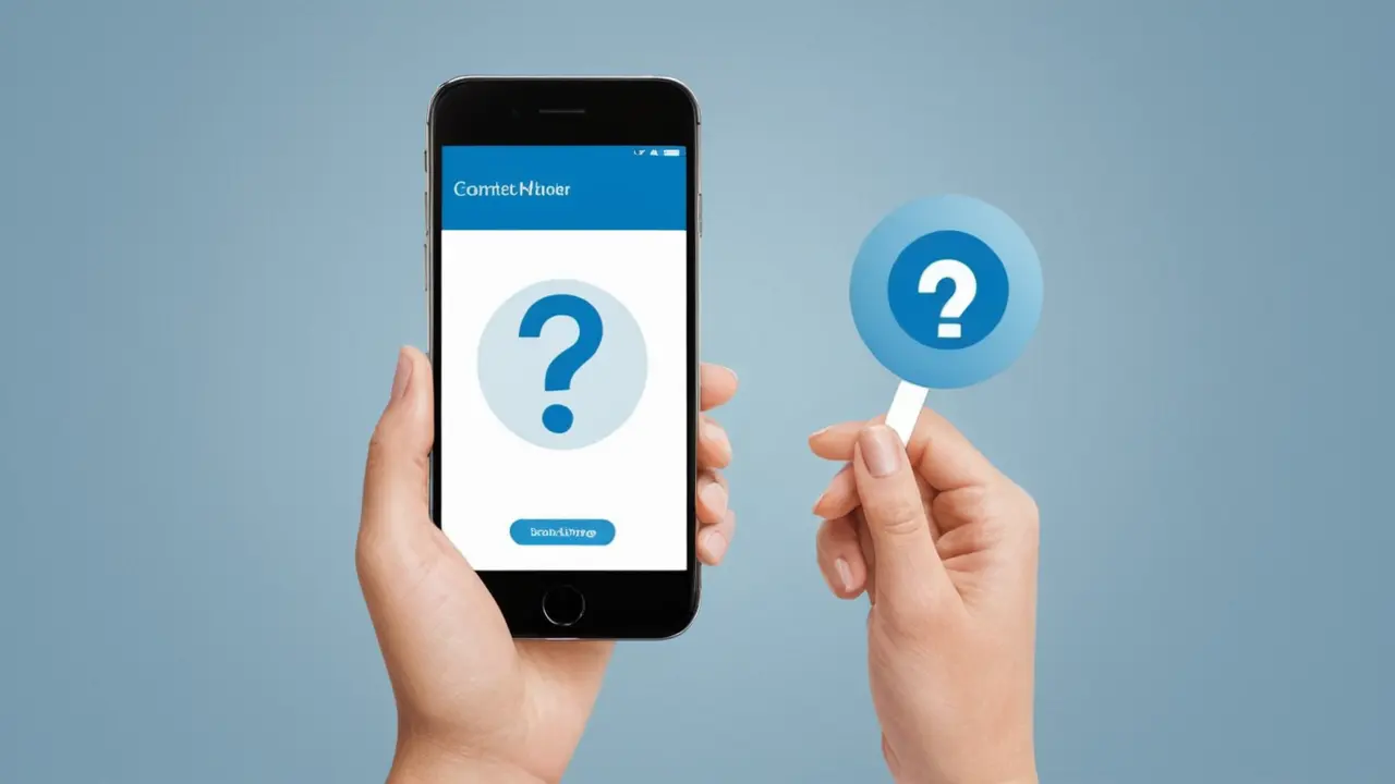 Ilustración vectorial de búsqueda de contacto