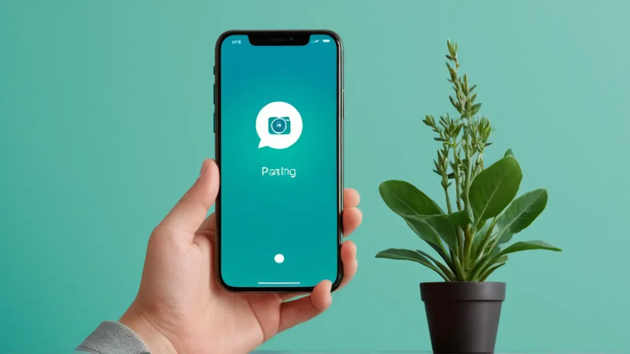 Ilustración de un smartphone tomando una fotografía