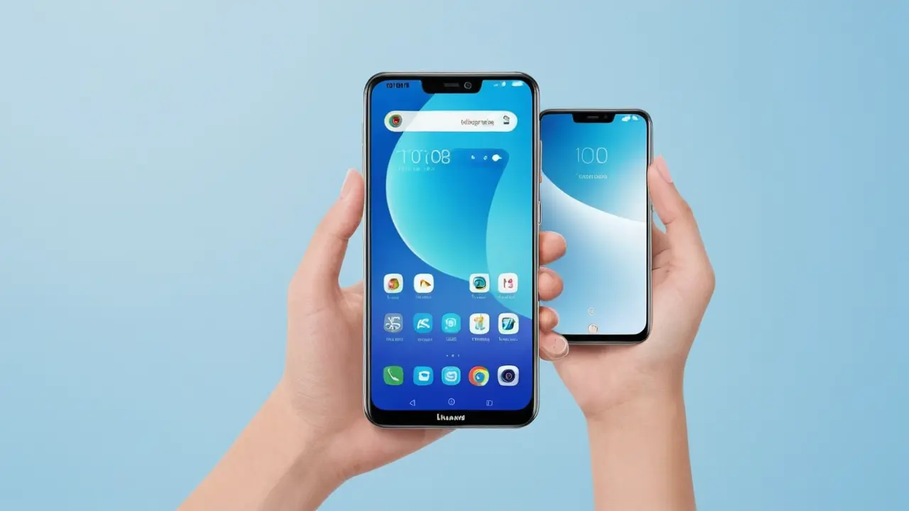 Ilustración de un smartphone y su ecosistema