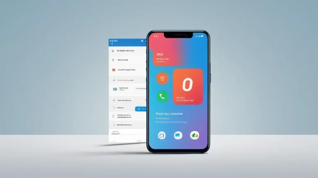 Móvil con actualización de software completada