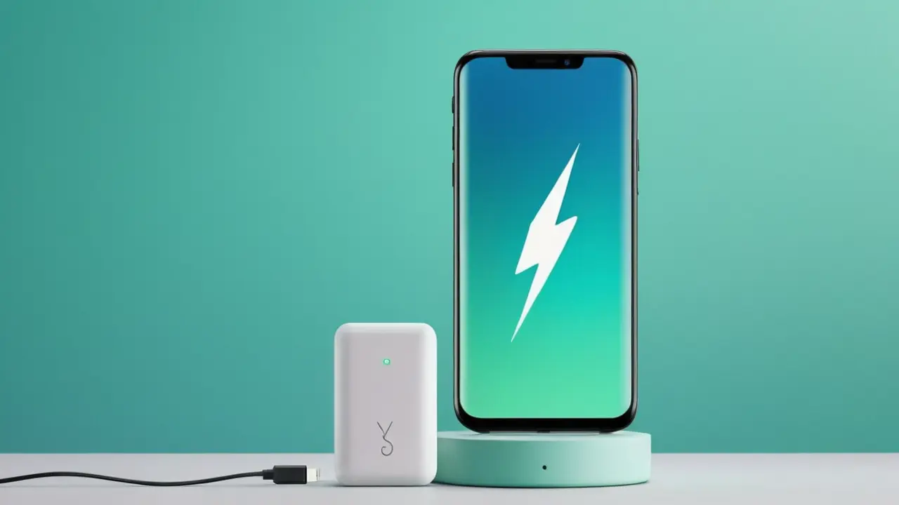 Diseño de smartphone con funciones y precio