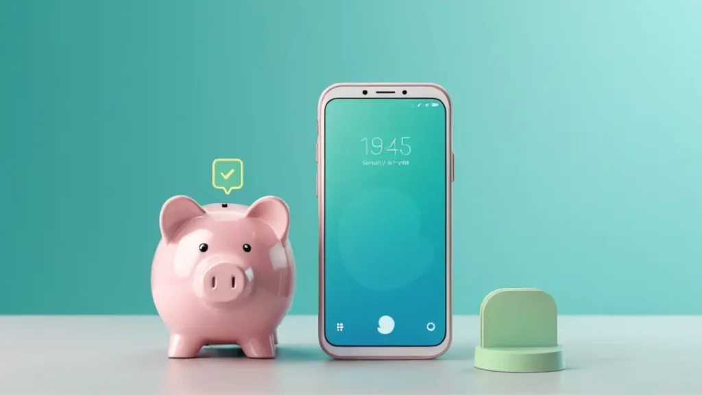 Ilustración de un smartphone y sus ventajas