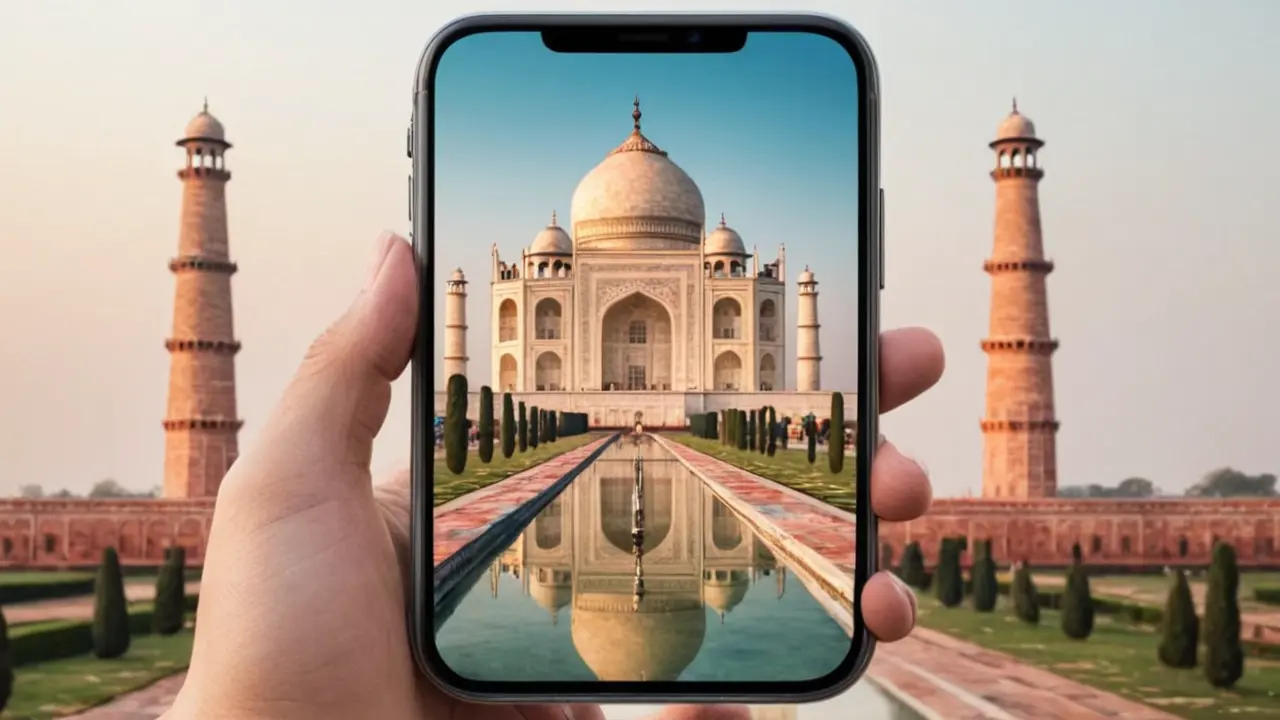 Diseño de móvil fotográfico para India