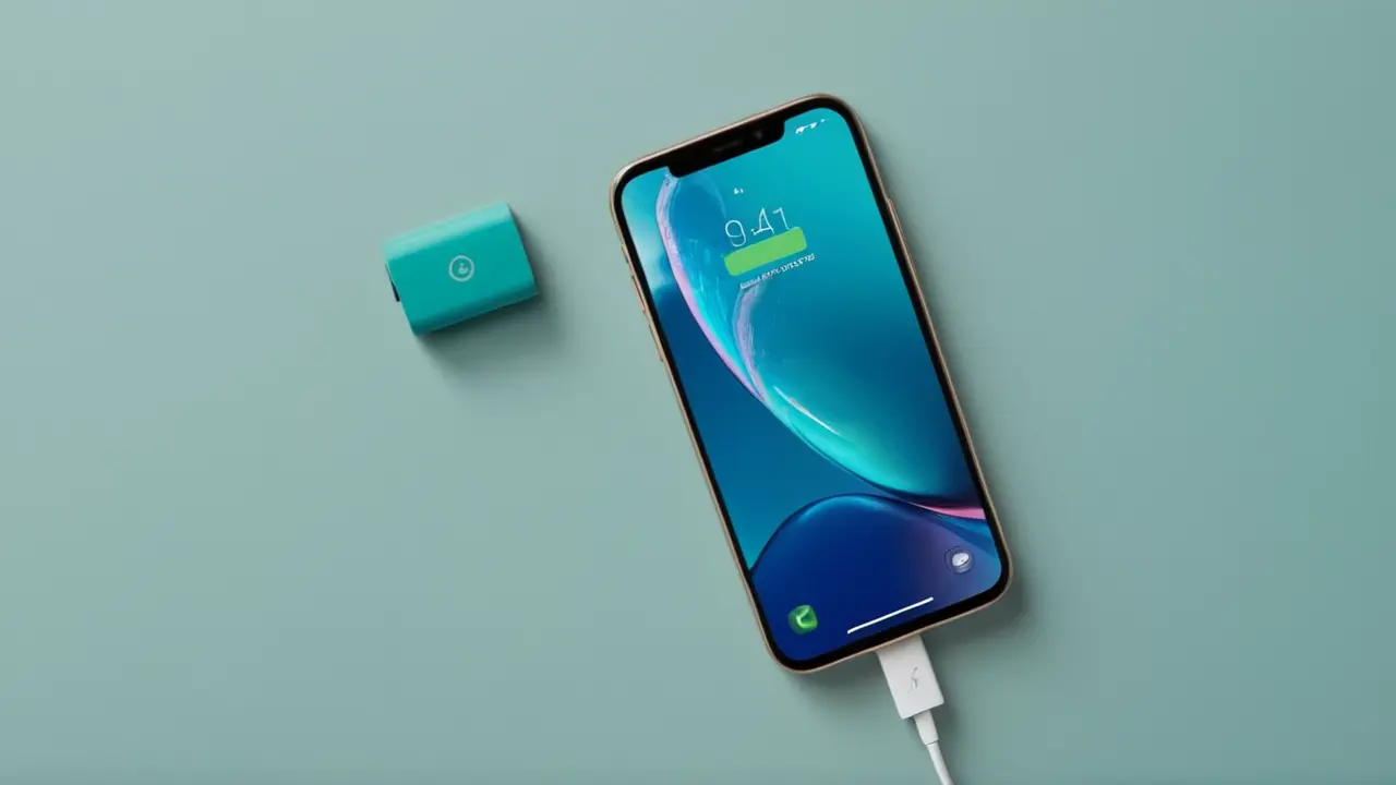 Ilustración tecnológica de un smartphone avanzado