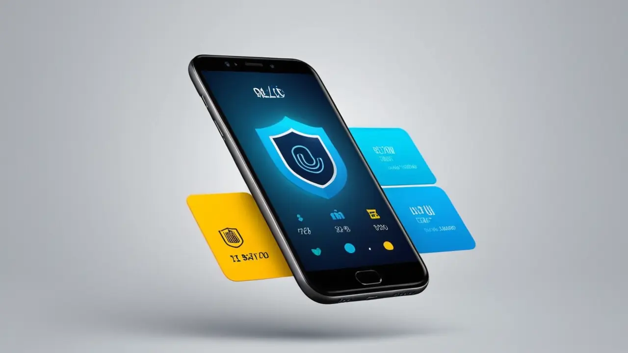 Diseño de smartphone seguro con ofertas