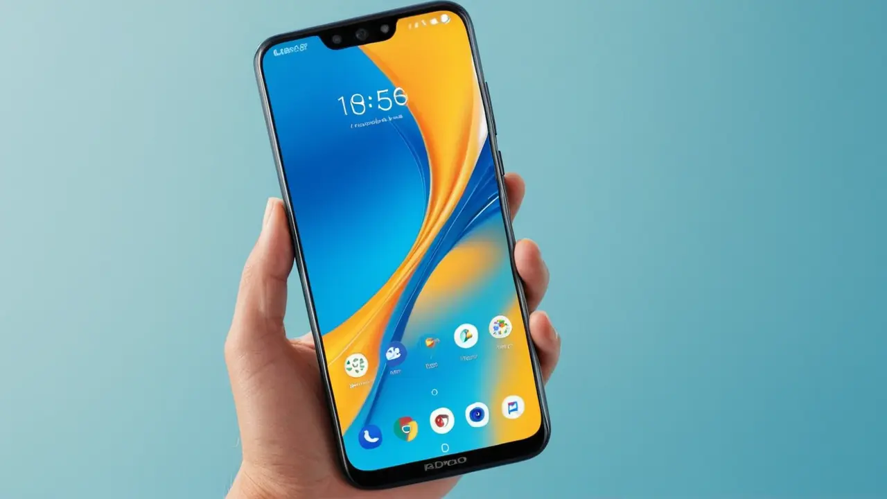 Diseño minimalista del smartphone POCO F6 Pro