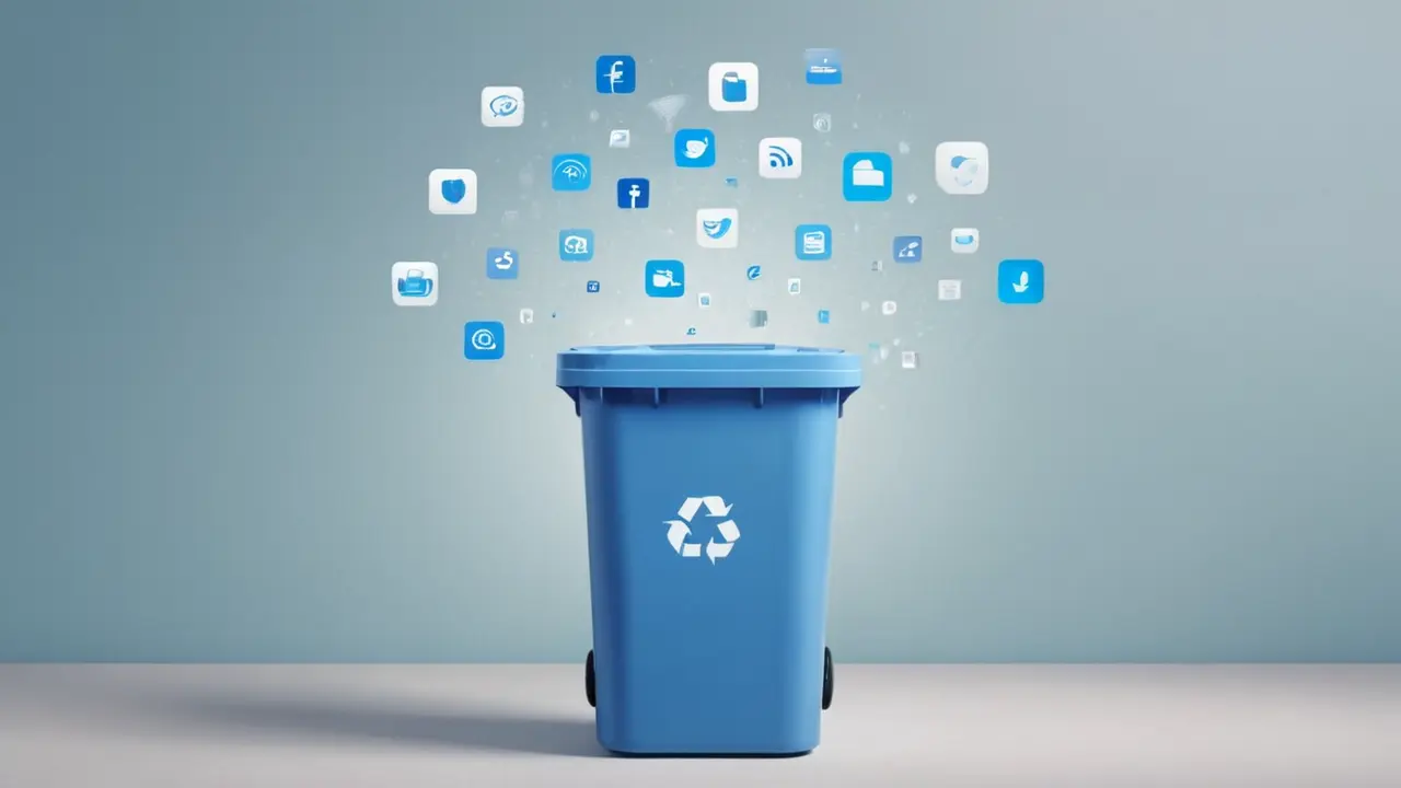 Eliminación permanente de datos de una aplicación