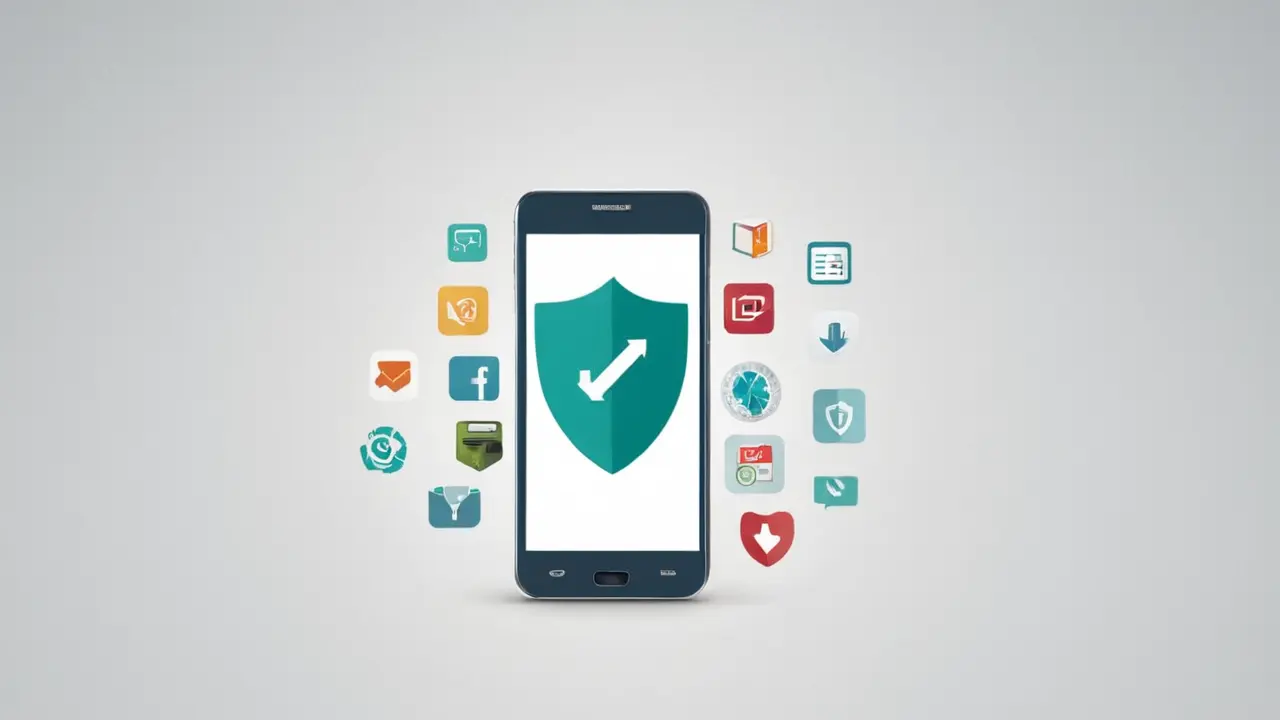 Smartphone en modo seguro para diagnóstico