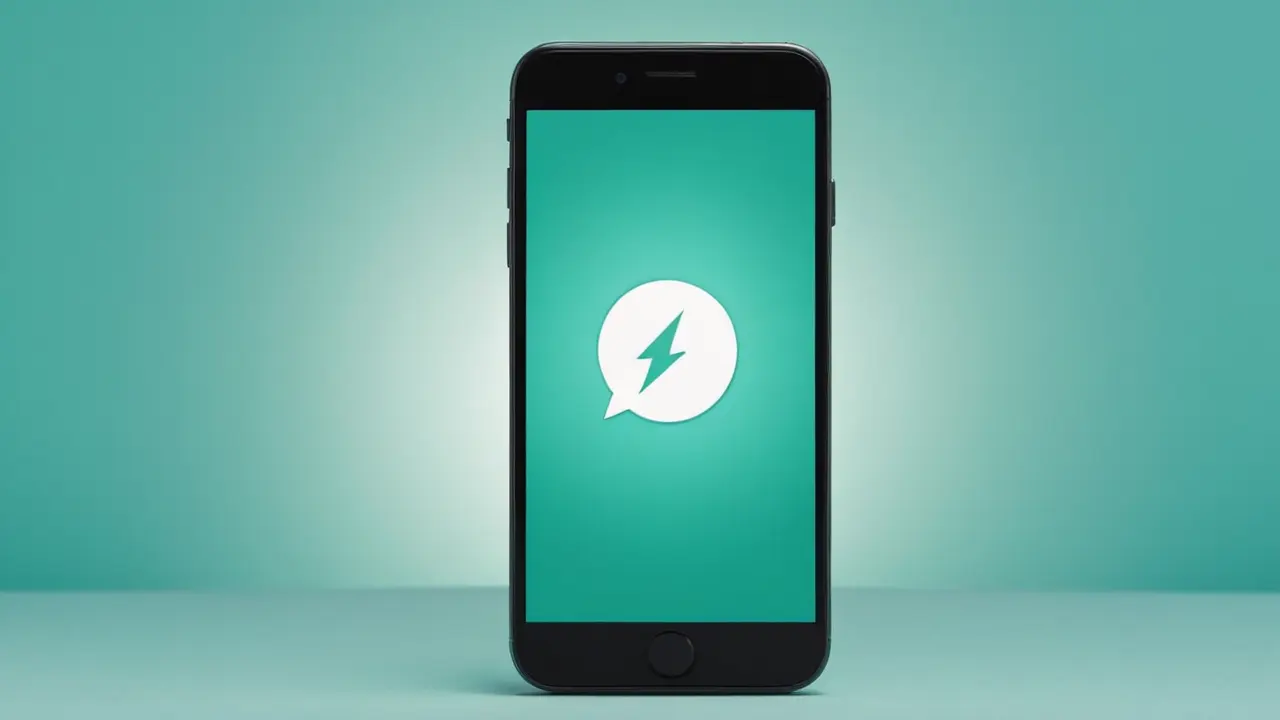 Ilustración de smartphone destacando batería y rendimiento