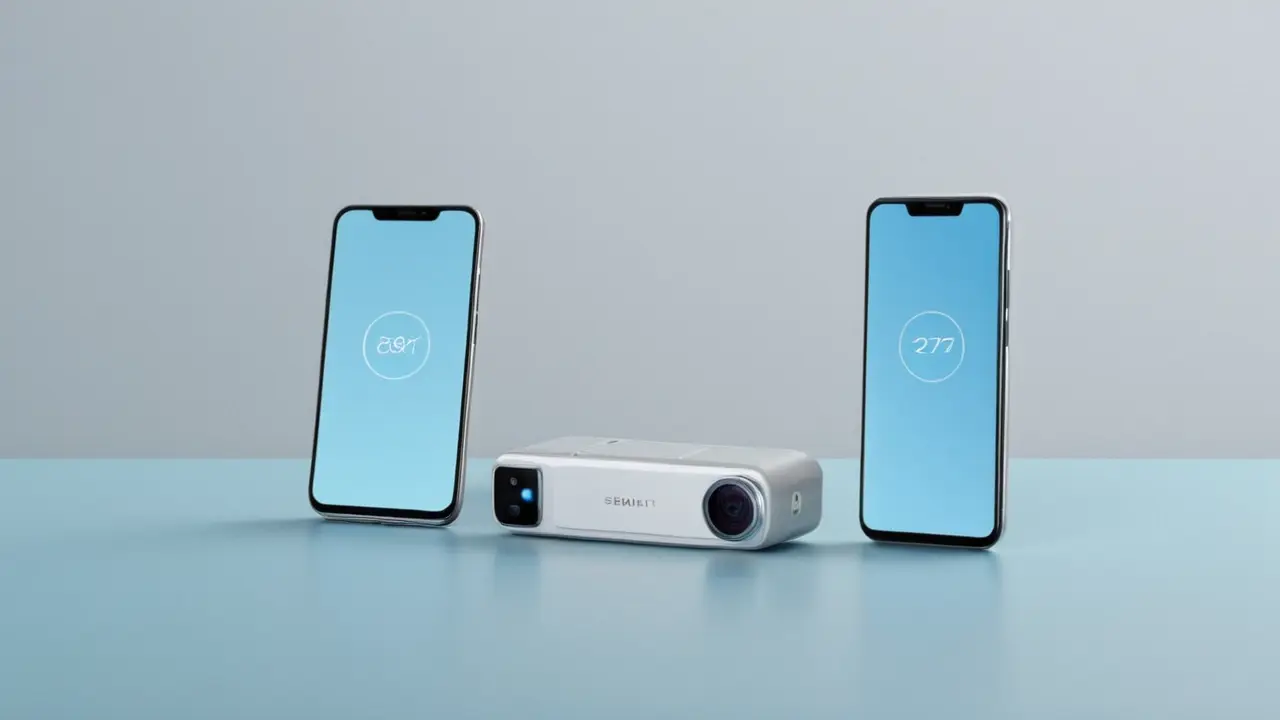 Comparativa gráfica de dos smartphones