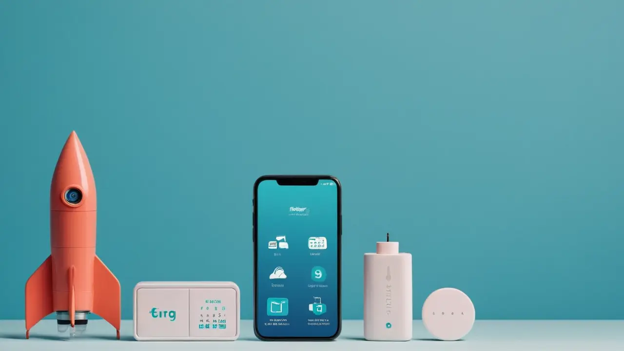 Smartphone con conectividad y aplicaciones modernas
