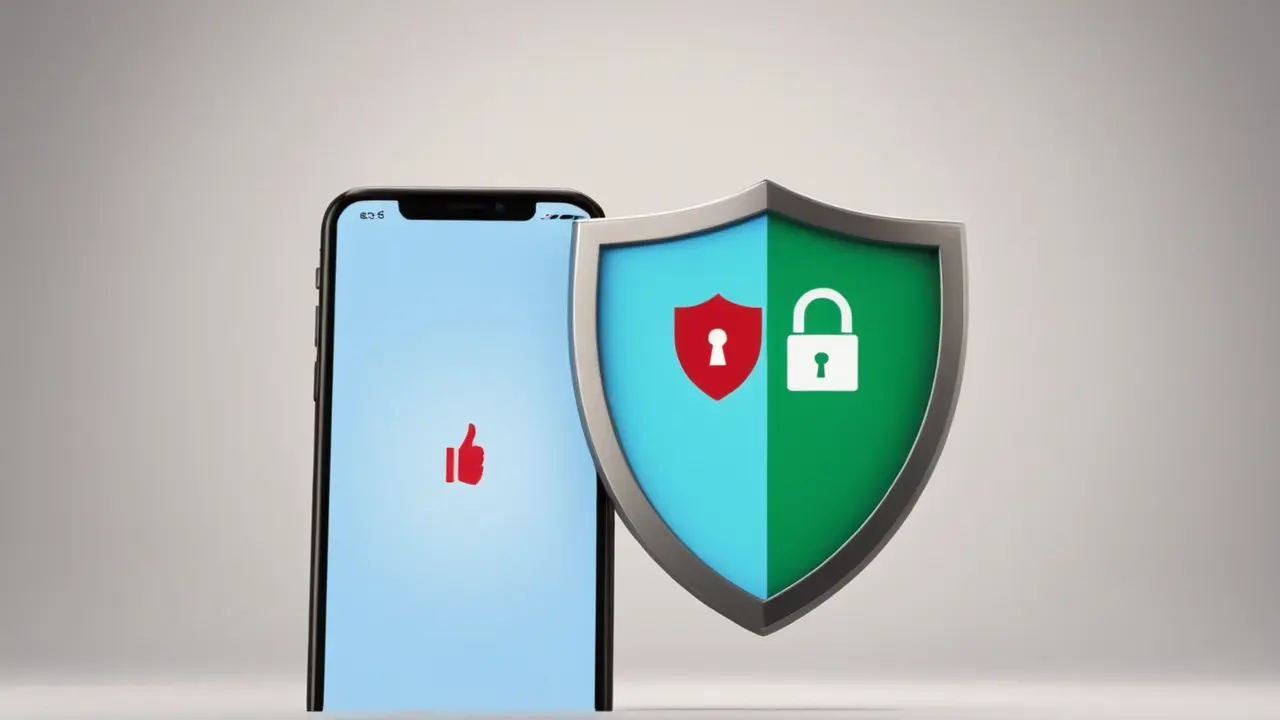 Análisis de seguridad móvil con dos resultados