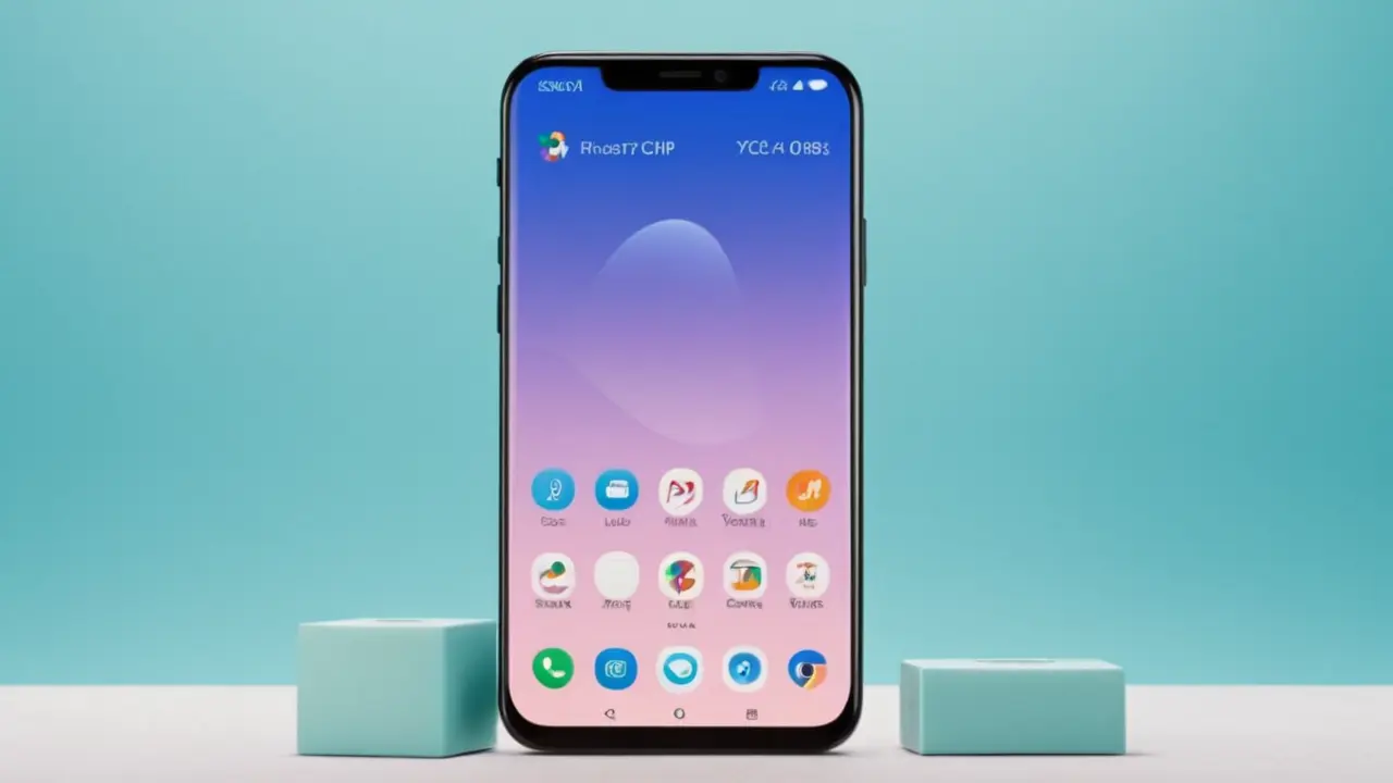 Icono de smartphone con sus especificaciones