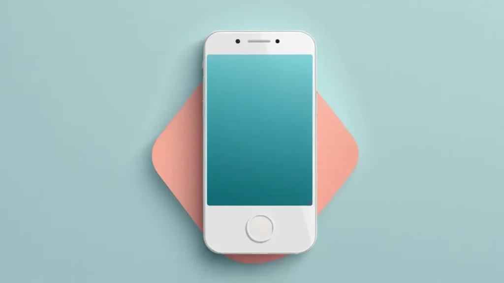 Ilustración vectorial de smartphone con sus funciones